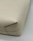 Kate Spade Ivory Pebbled Leather Reversible Tote
