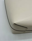 Kate Spade Ivory Pebbled Leather Reversible Tote