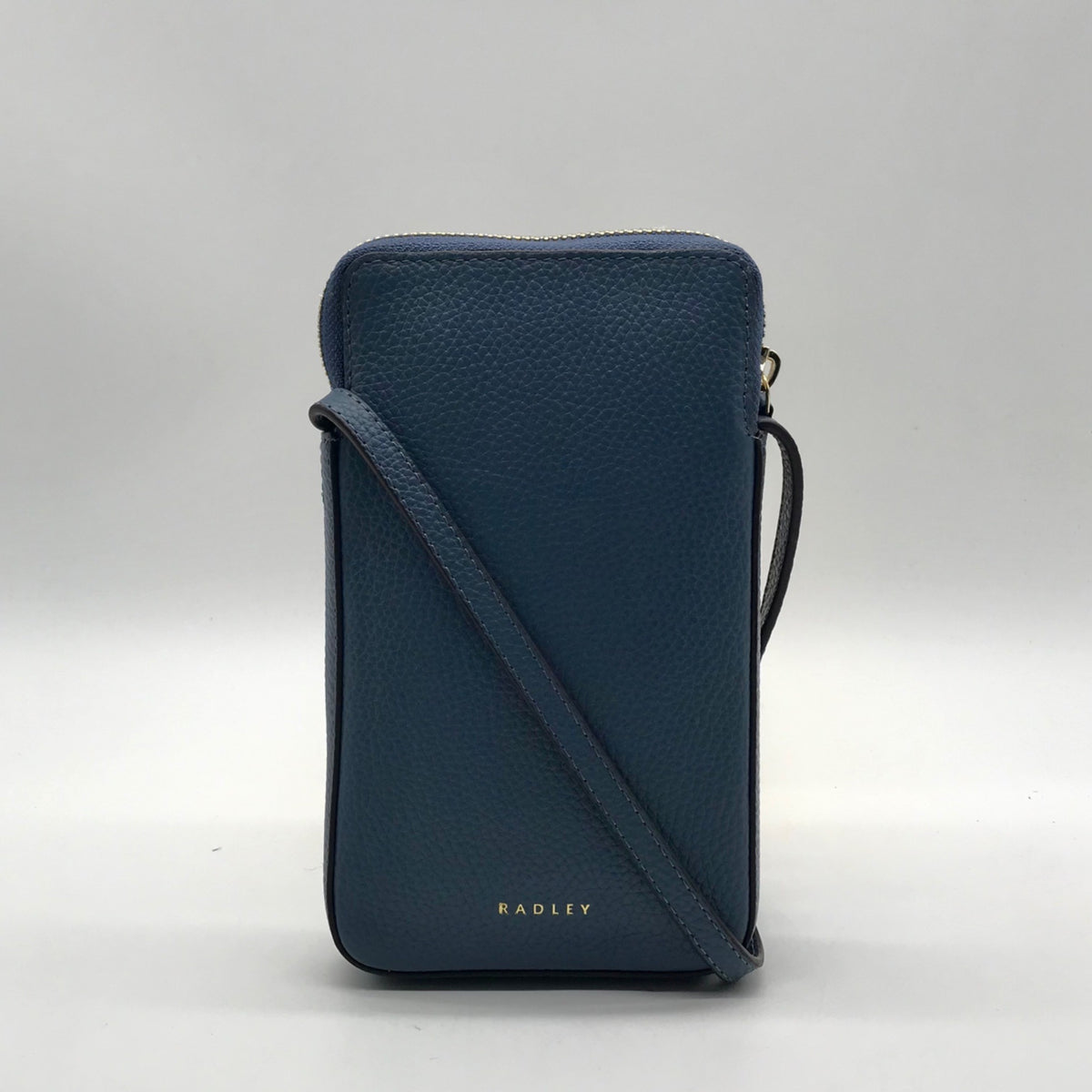 Radley London Blue Leather Among The Trees Crossbody bag