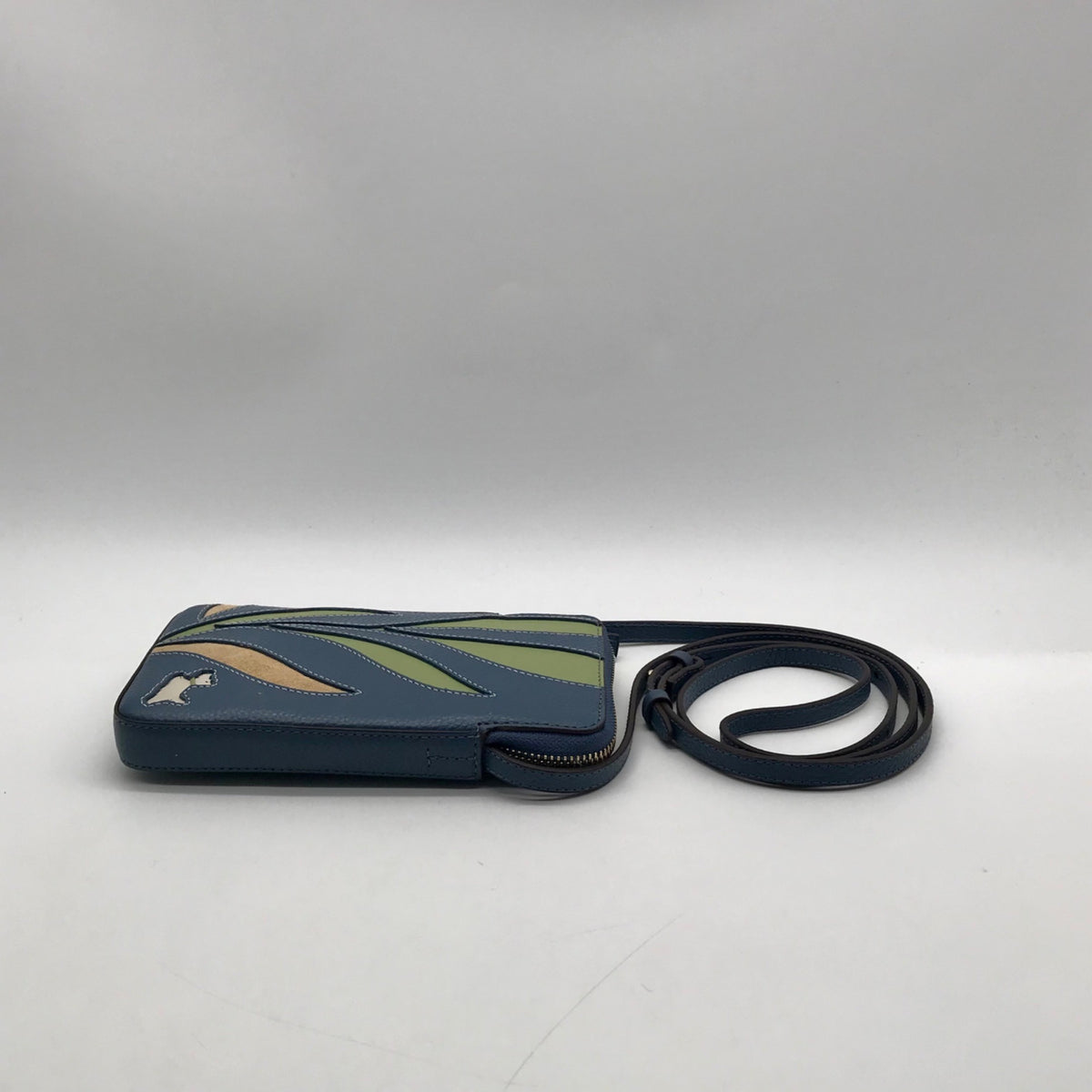 Radley London Blue Leather Among The Trees Crossbody bag