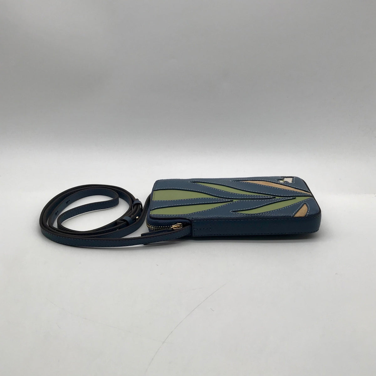 Radley London Blue Leather Among The Trees Crossbody bag