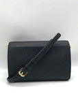 Michael Kors Black Saffiano Leather Jet Set Smartphone Crossbody