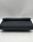 Michael Kors Black Saffiano Leather Jet Set Smartphone Crossbody