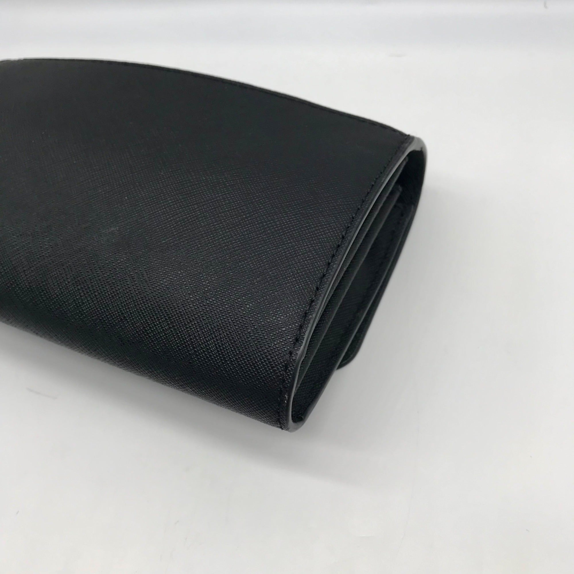 Michael Kors Black Saffiano Leather Jet Set Smartphone Crossbody
