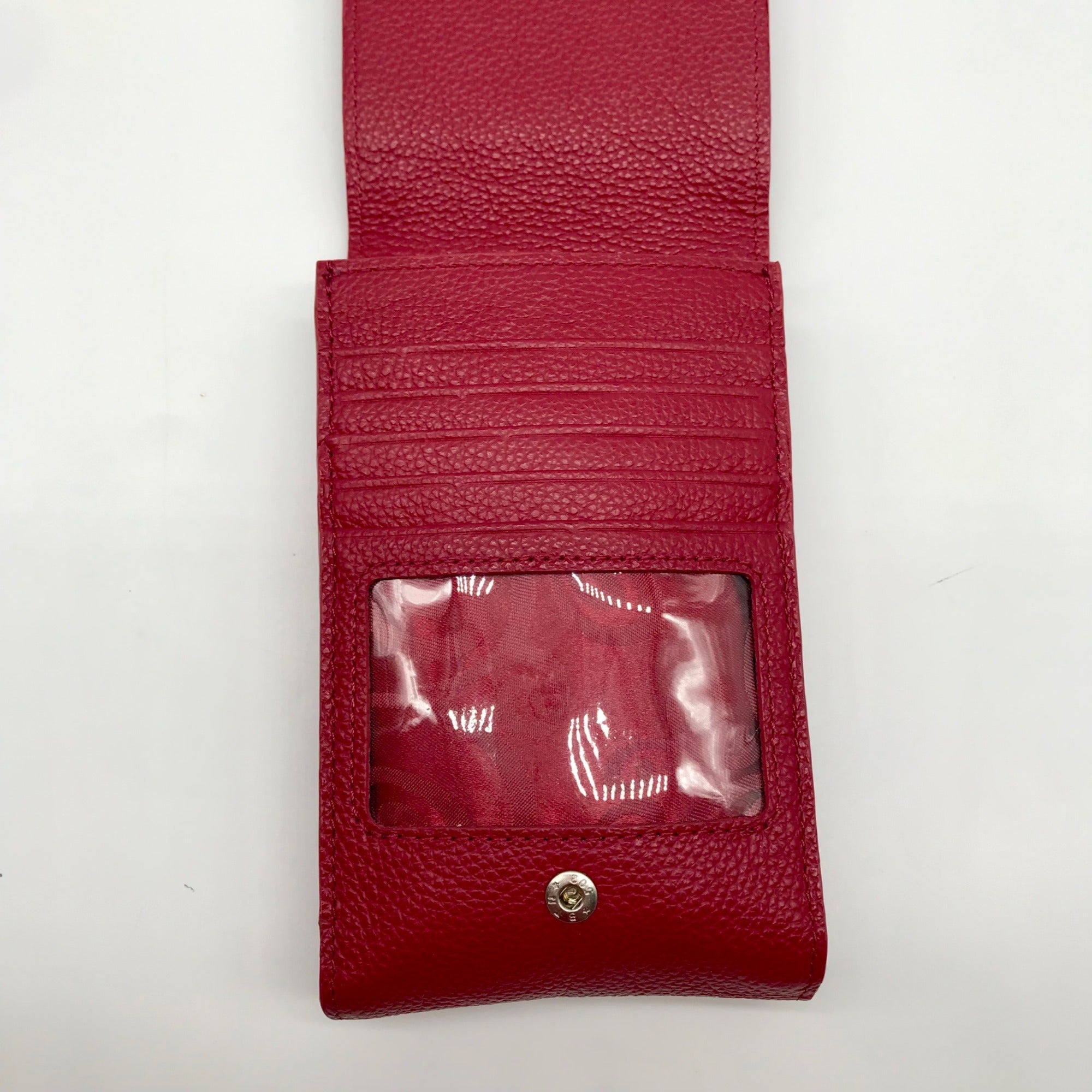 Brighton Red  Pebbled Leather Pretty Tough Rox Phone Organizer
