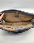 Kate Spade Light Blue Saffiano Leather Leila Triple Compartment Tote Bag