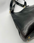 Banana Republic Black Leather Shoulder Bag