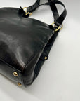 Banana Republic Black Leather Shoulder Bag