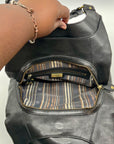 Banana Republic Black Leather Shoulder Bag