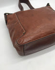 Banana Republic Brown Vintage Leather Shoulder Bag
