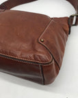 Banana Republic Brown Vintage Leather Shoulder Bag