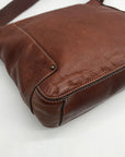 Banana Republic Brown Vintage Leather Shoulder Bag