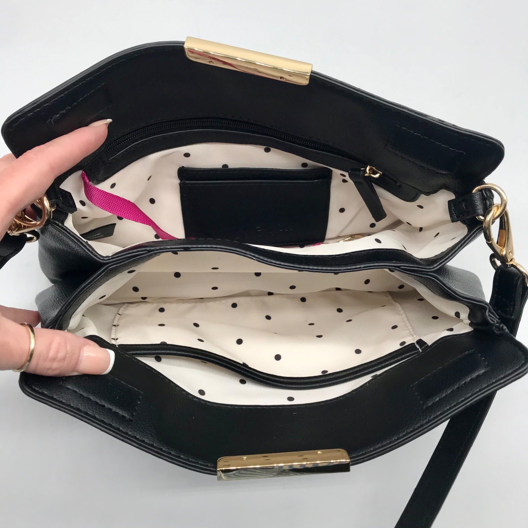 On 34th Black Small Redelle Crossbody Bag