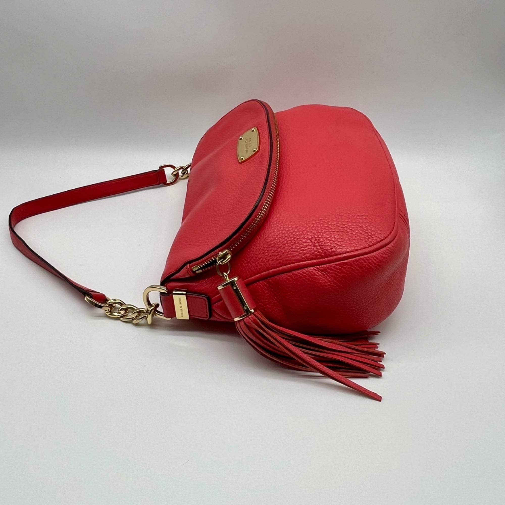 Kate Spade Coral Pebbled Leather Crossbody Bag
