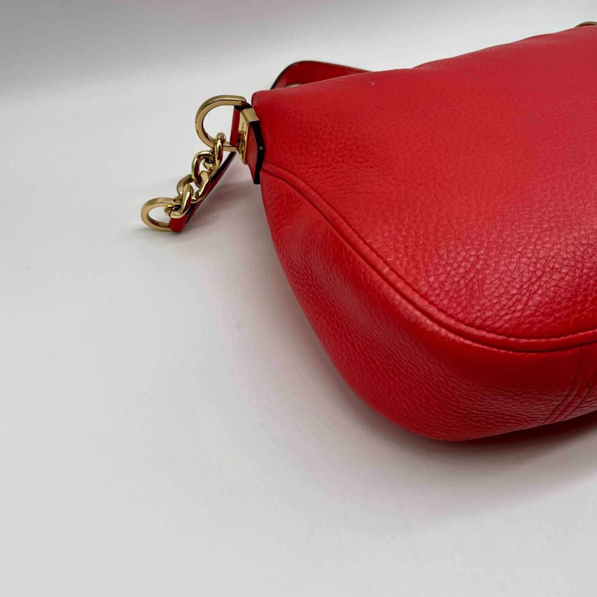 Kate Spade Coral Pebbled Leather Crossbody Bag