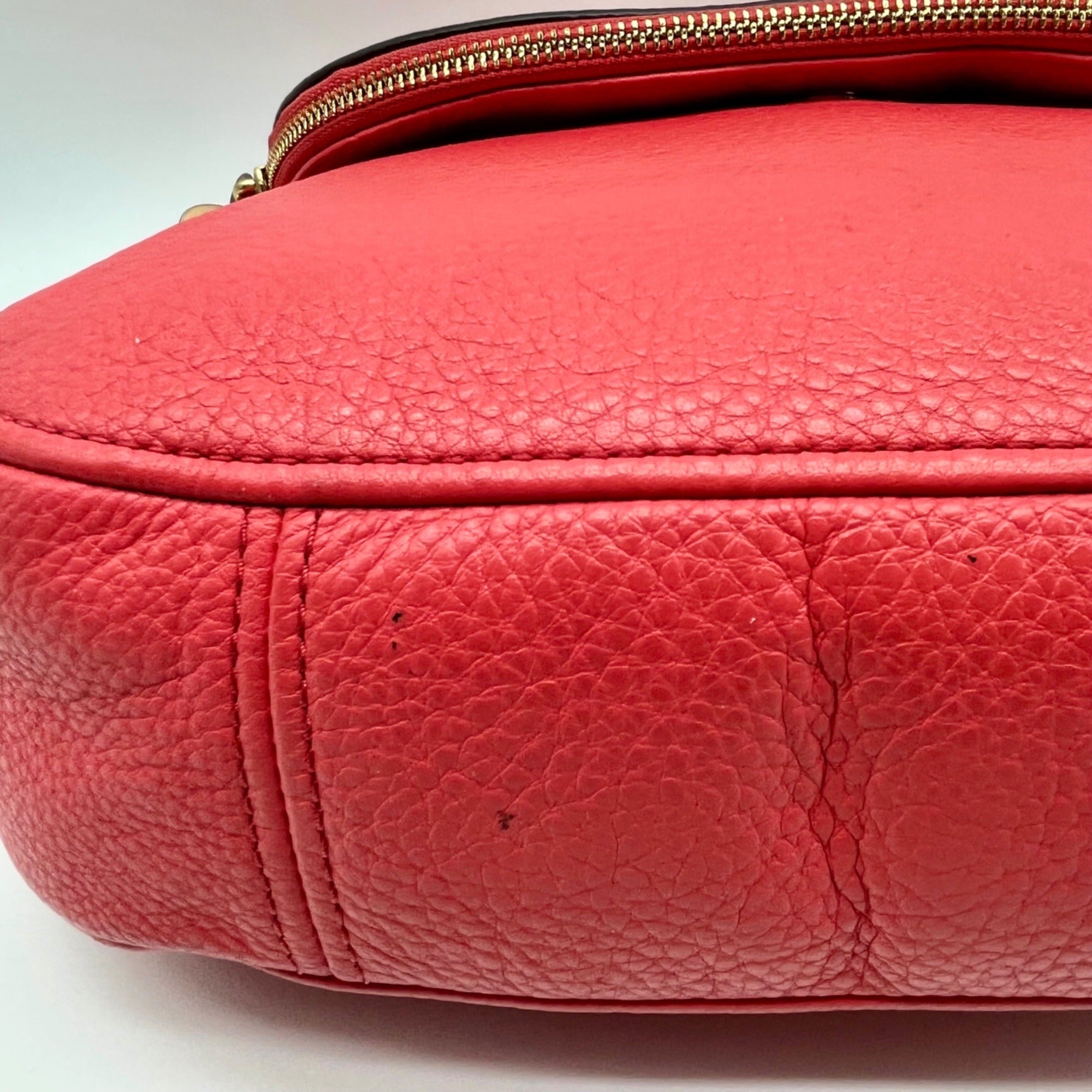 Kate Spade Coral Pebbled Leather Crossbody Bag