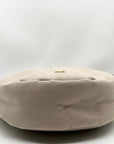 July Beige Canvas Crescent Everyday Crossbody Bag