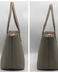 Kate Spade Cedar Street Gray Saffiano Leather Harmony Tote