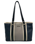 Dana Buchman Blue Pebbled Faux Leather Shoulder Bag