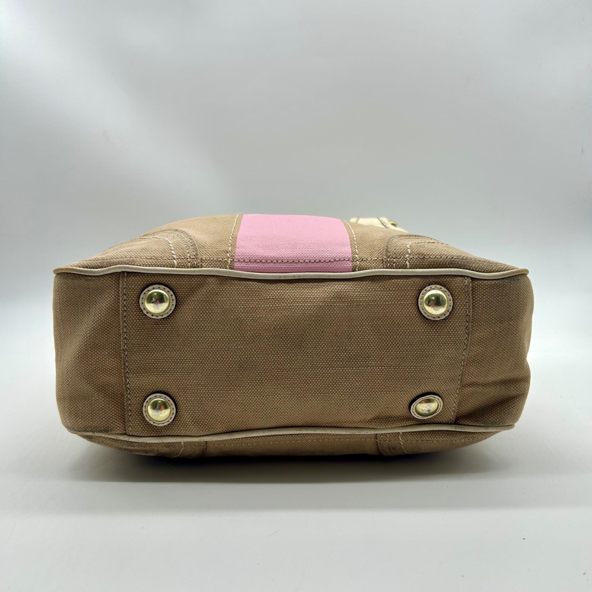 Coach Heritage Stripe Tote Bag 11791