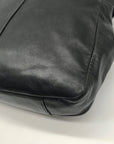 Coach Black Leather Chelsea Ashlyn Hobo Shoulder Bag