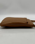 Michael Kors Small Flat Crossbody Acorn Pebbled Leather