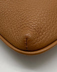 Michael Kors Small Flat Crossbody Acorn Pebbled Leather