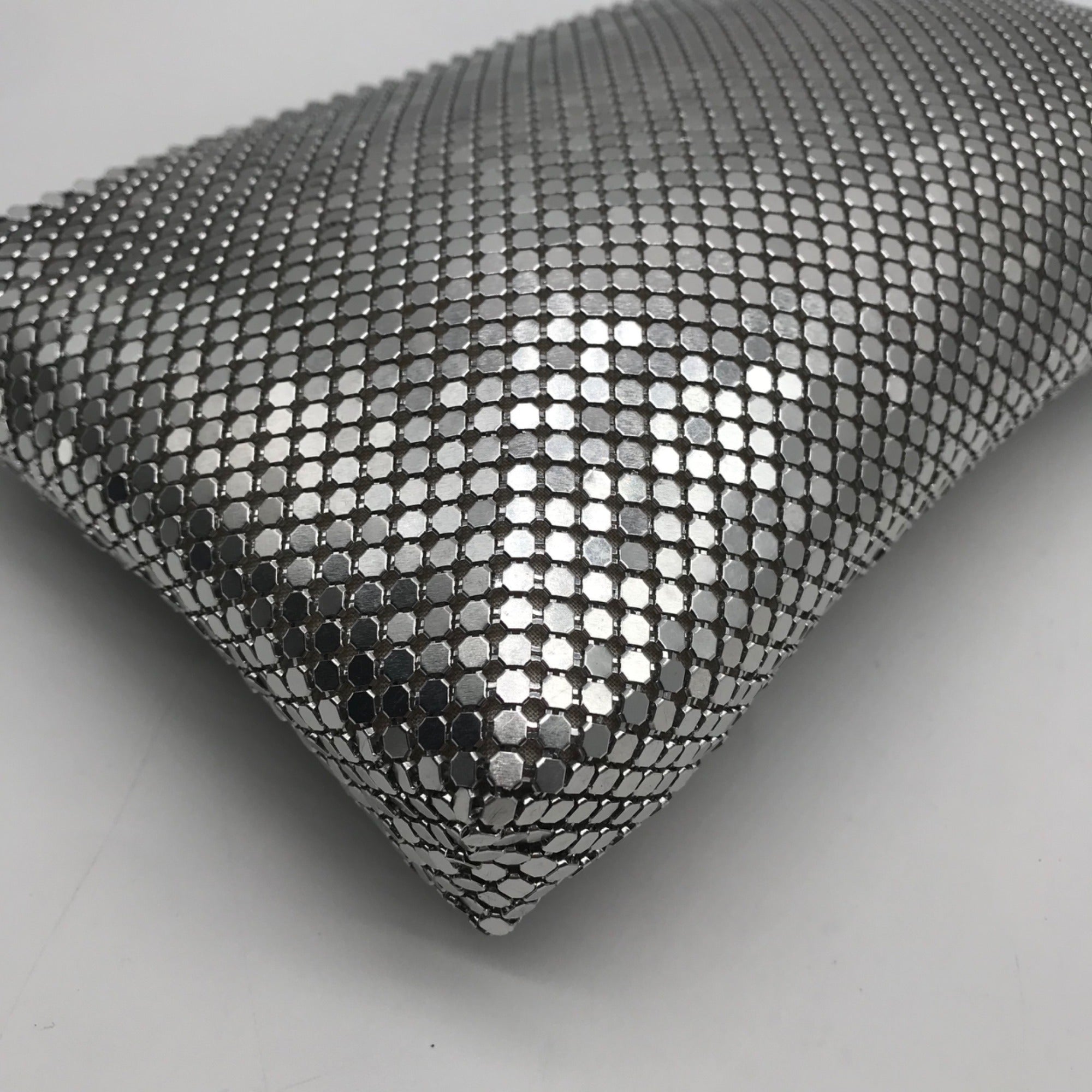 Whiting &amp; Davis Silver Sequined Wallet
