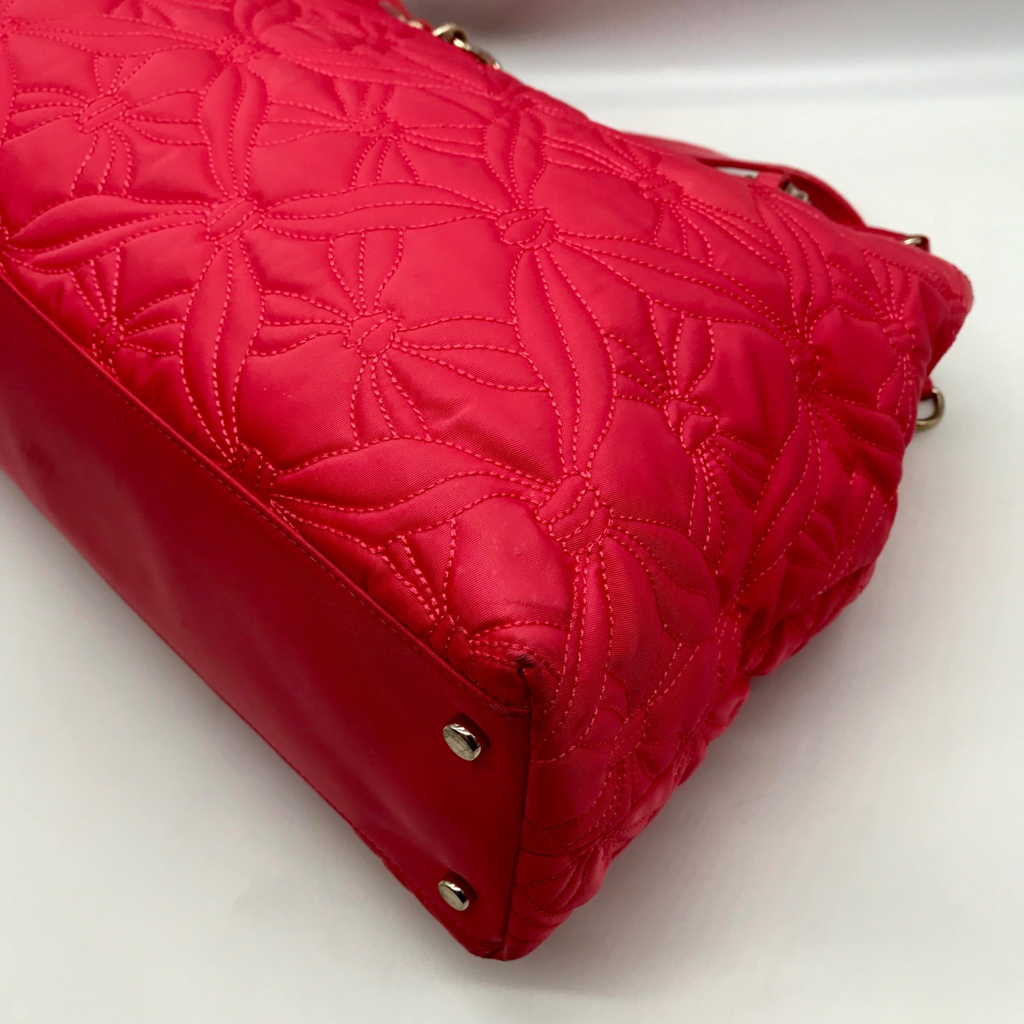 Kate Spade Pink Nylon Marivaux Maryanne Shoulder Bag