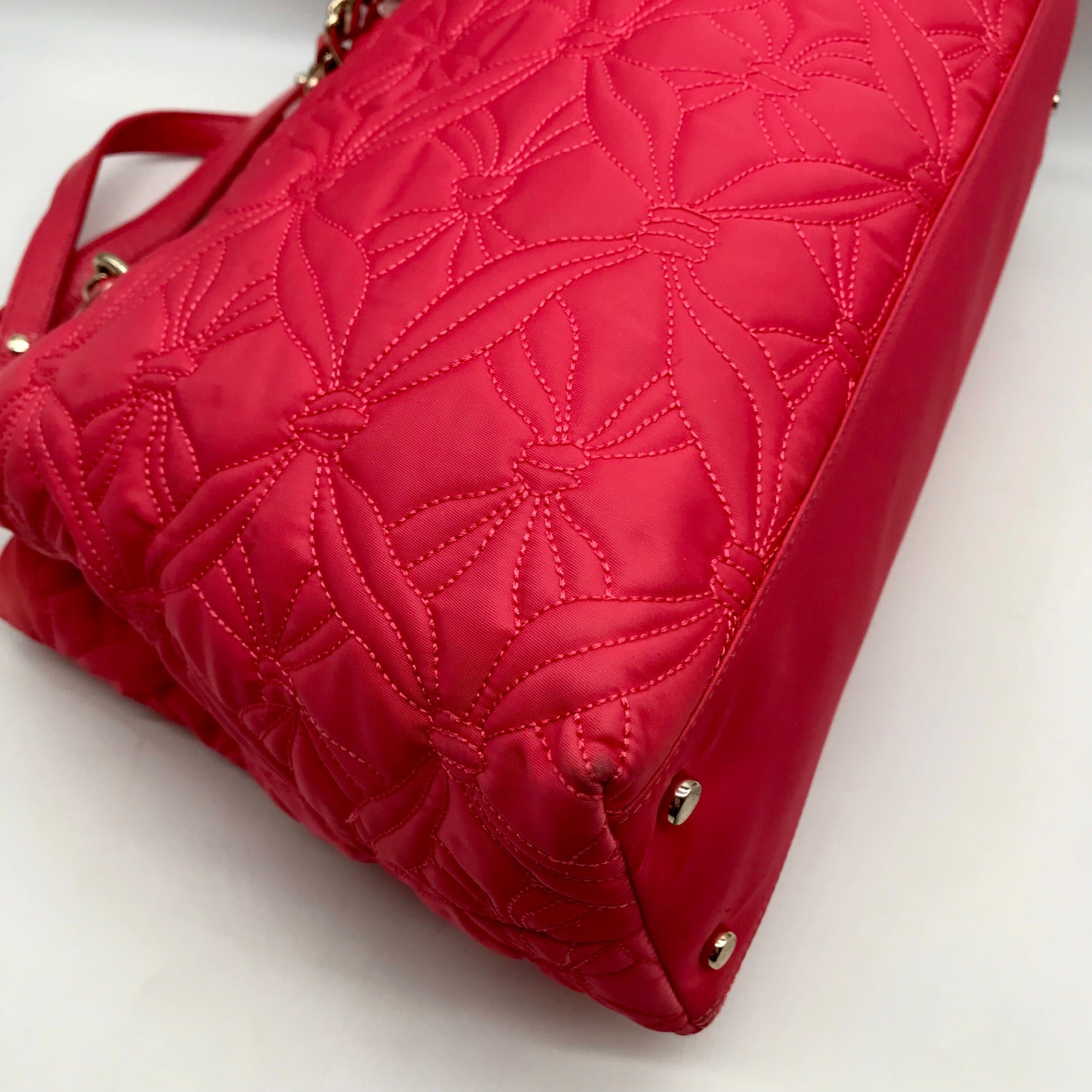 Kate Spade Pink Nylon Marivaux Maryanne Shoulder Bag