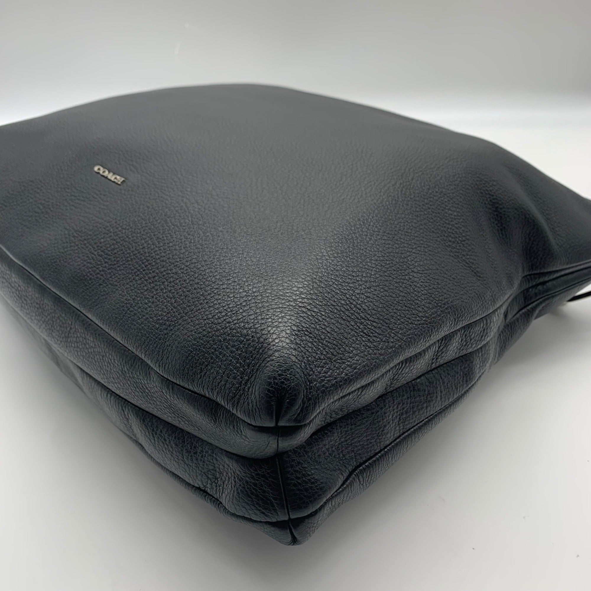 Coach Black Leather Madison Hobo Bag 27858