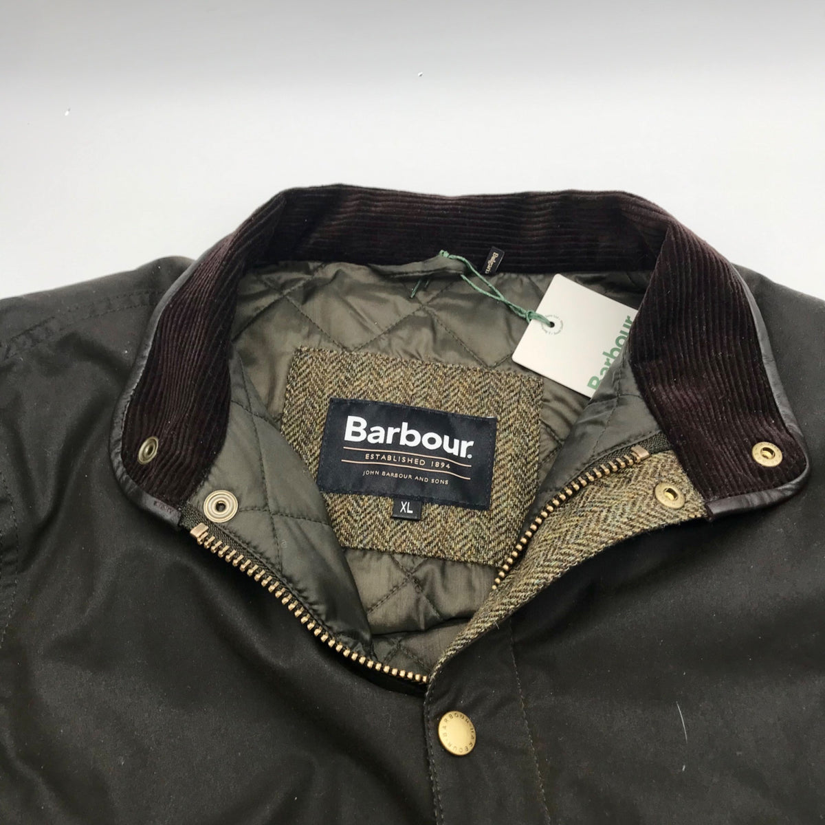Barbour Brown Waxed Cotton Jacket
