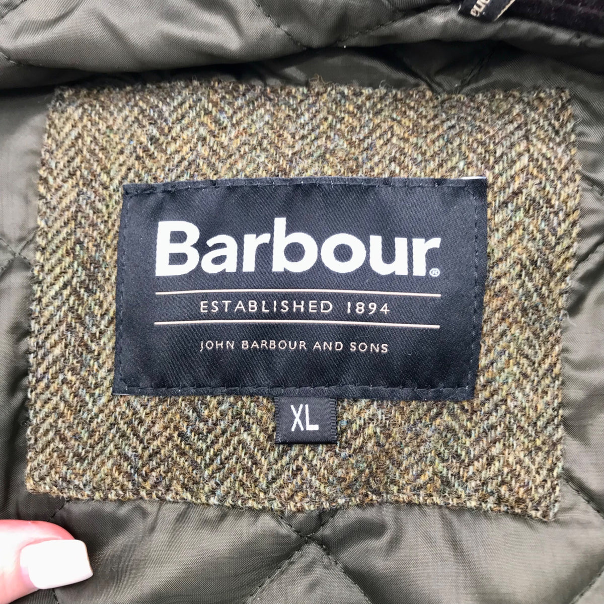 Barbour Brown Waxed Cotton Jacket