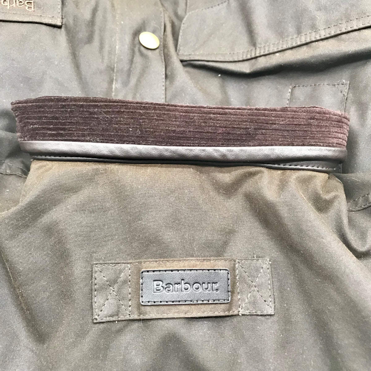 Barbour Brown Waxed Cotton Jacket