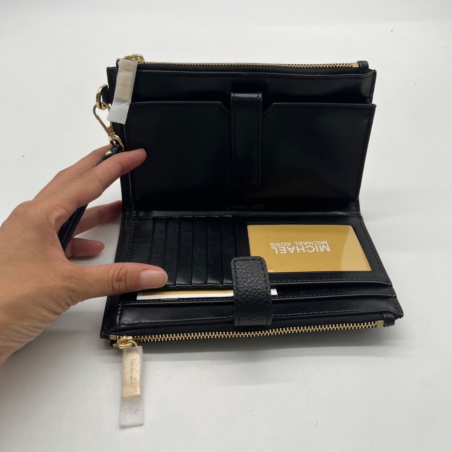 Michael Kors Black Leather Wallet