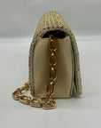 I.N.C Beige Mesh Clutch Bag
