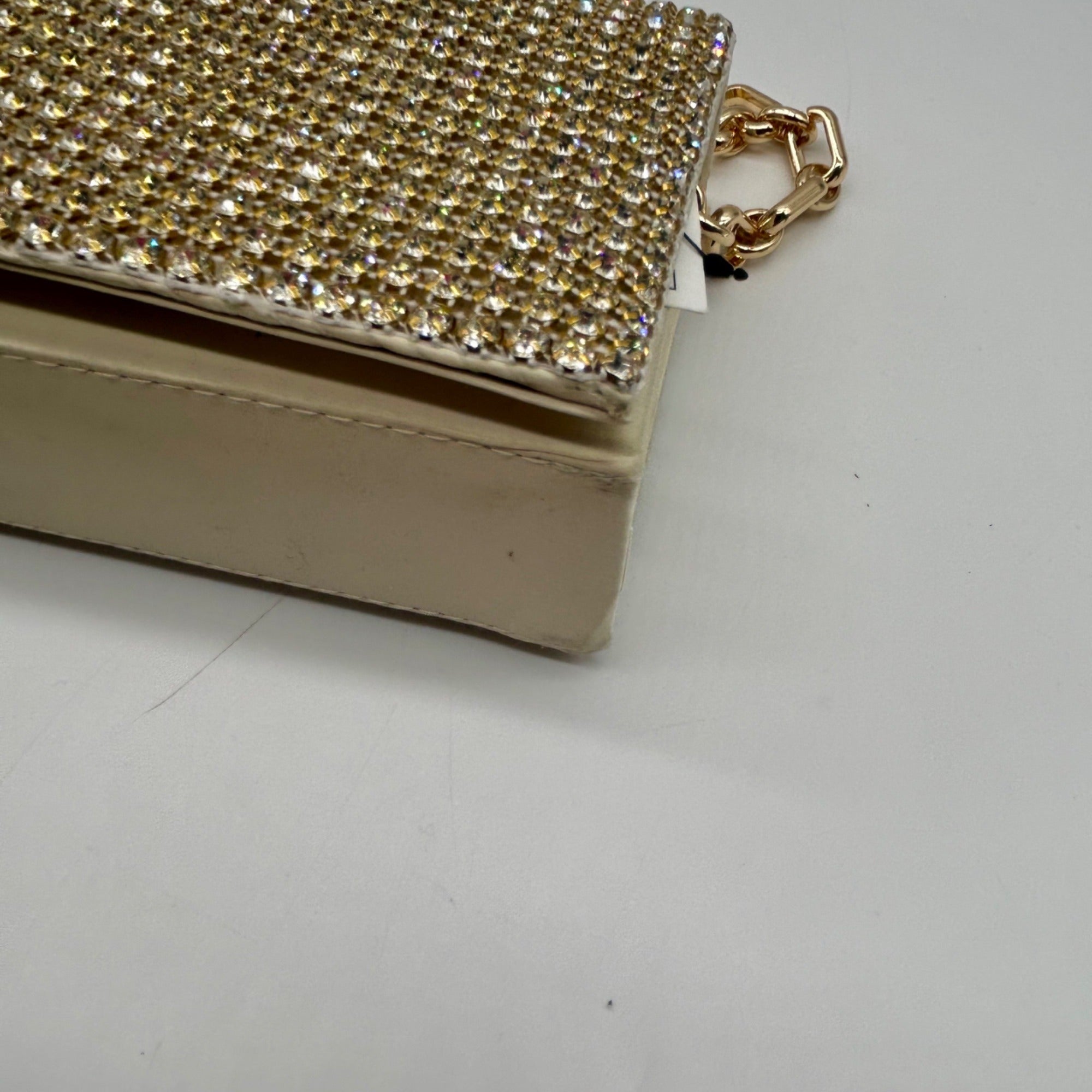 I.N.C Beige Mesh Clutch Bag