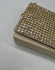 I.N.C Beige Mesh Clutch Bag