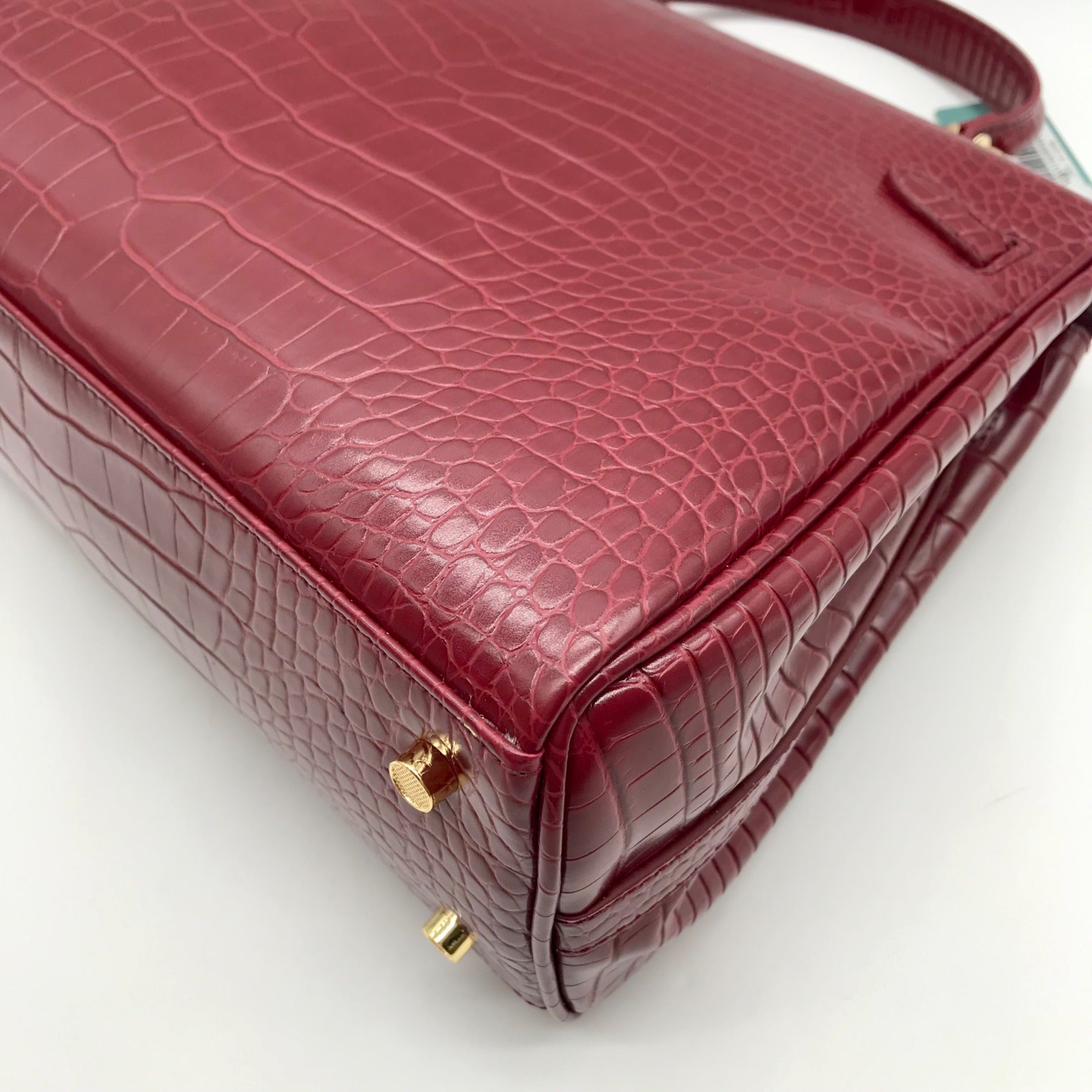 Victoria Hyde Maroon London Crossbody Bag