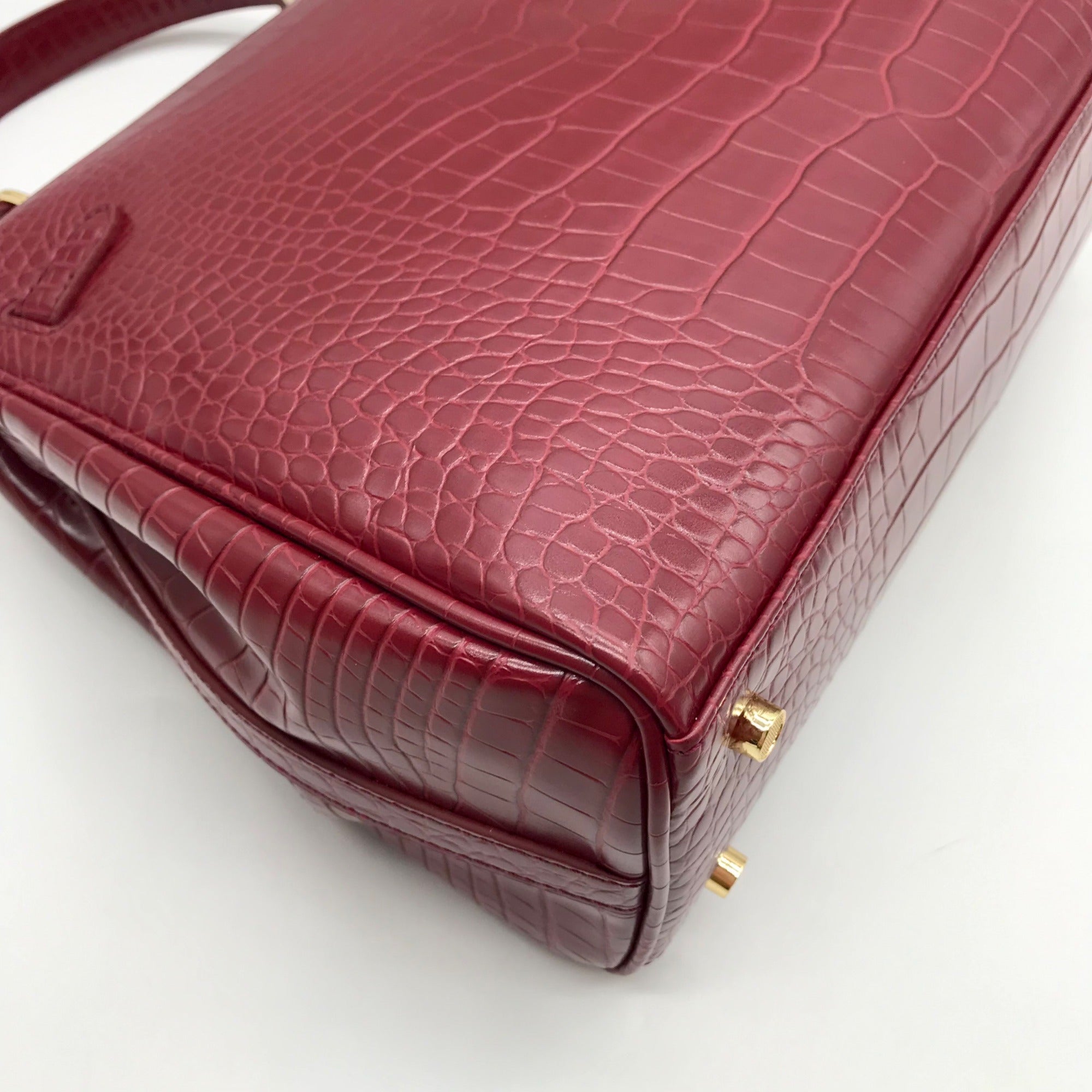 Victoria Hyde Maroon London Crossbody Bag