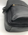 Kate Spade Black Pebbled Leather Chester Street Aveline Backpack