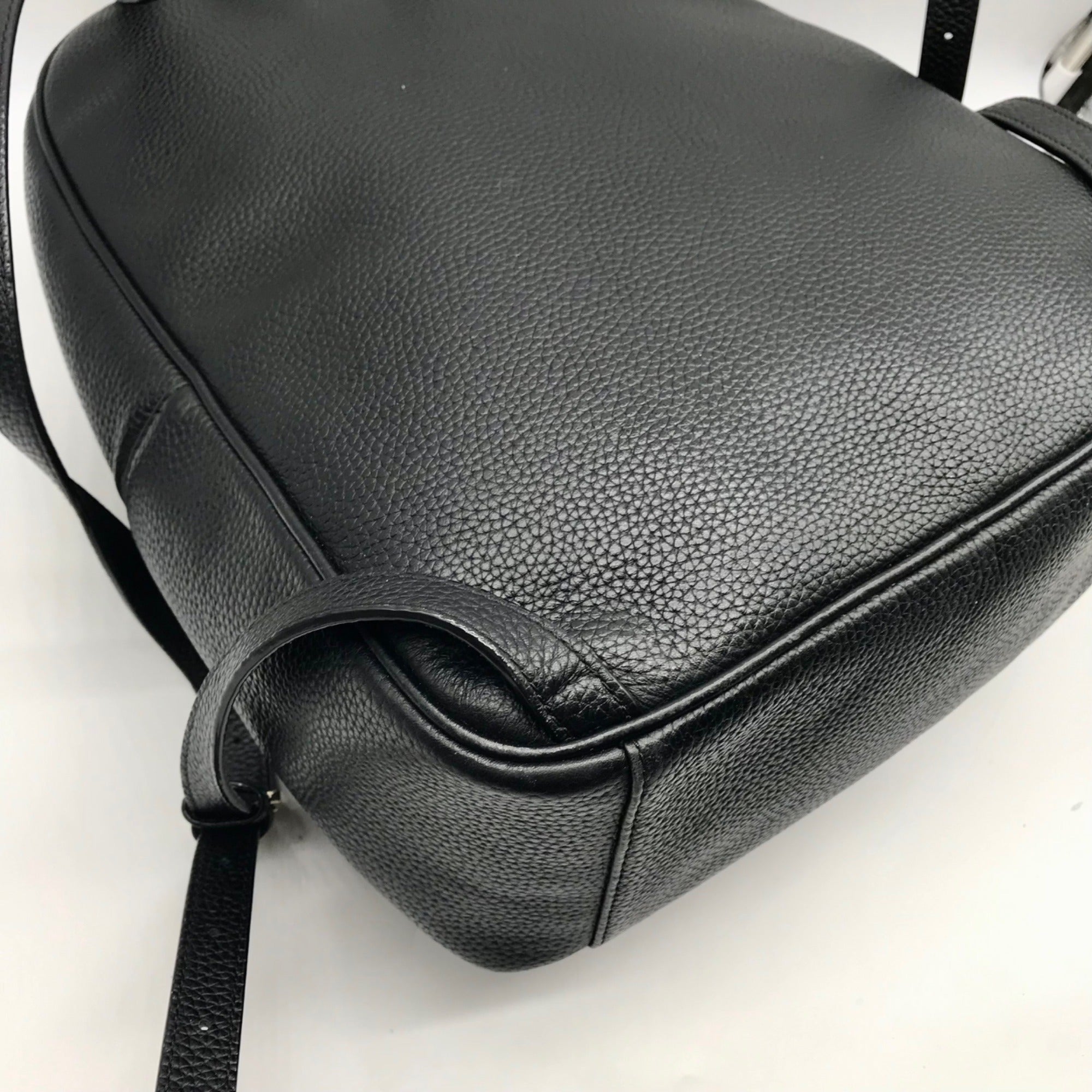 Kate Spade Black Pebbled Leather Chester Street Aveline Backpack
