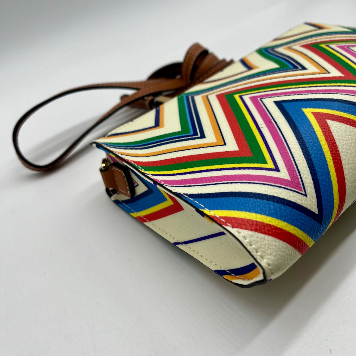 Tory Burch Beige Kerrington Wallet Crossbody