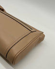Coach Beige Leather Clutch Wristlet