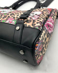 Ed Hardy Leopard Skull Tattoo Satchel Bag