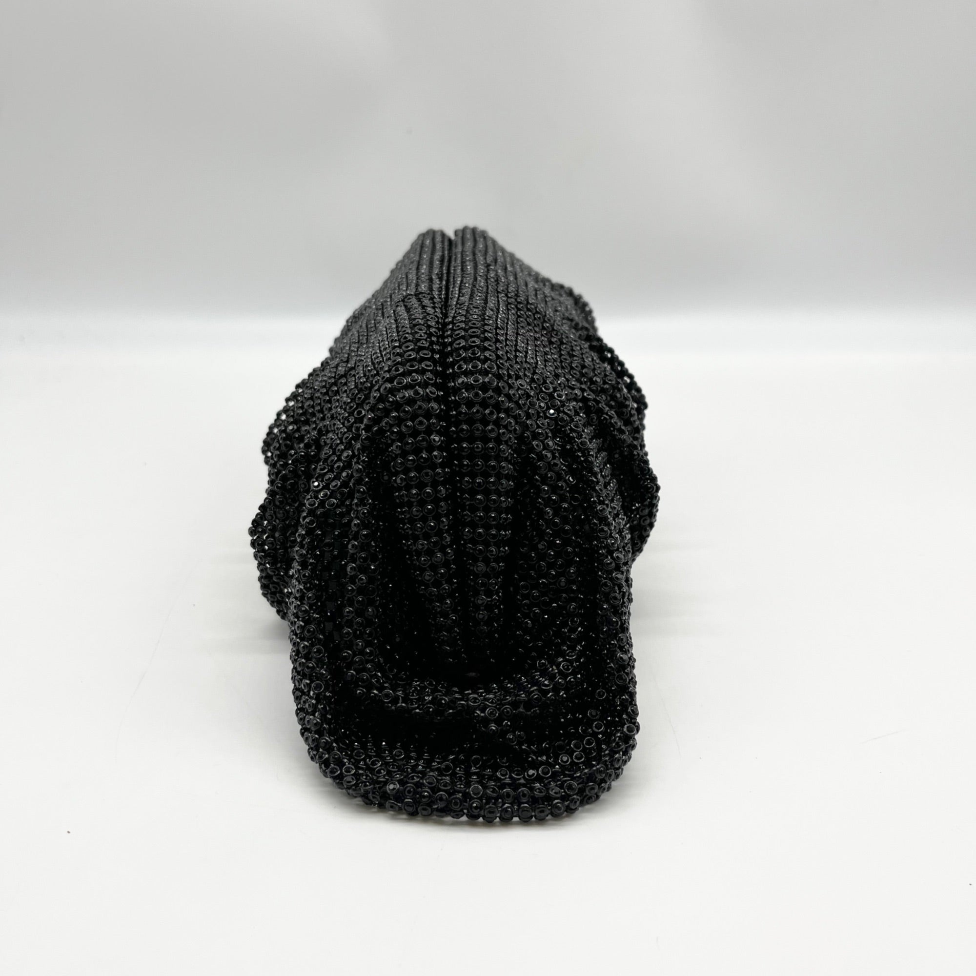 I.N.C. International Concepts Black Pleated Convertible Clutch