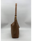 Steve Madden Brown Faux Leather Turn lock Shoulder Bag & Wallet