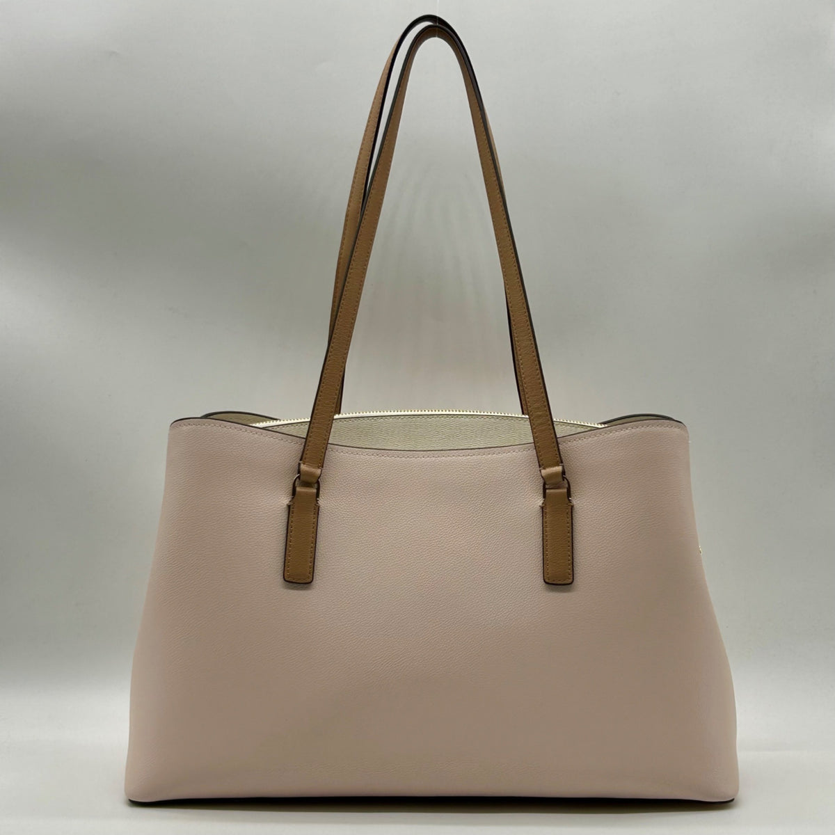 Kate Spade Light Pink Pebbled Leather Computer Tote Bag