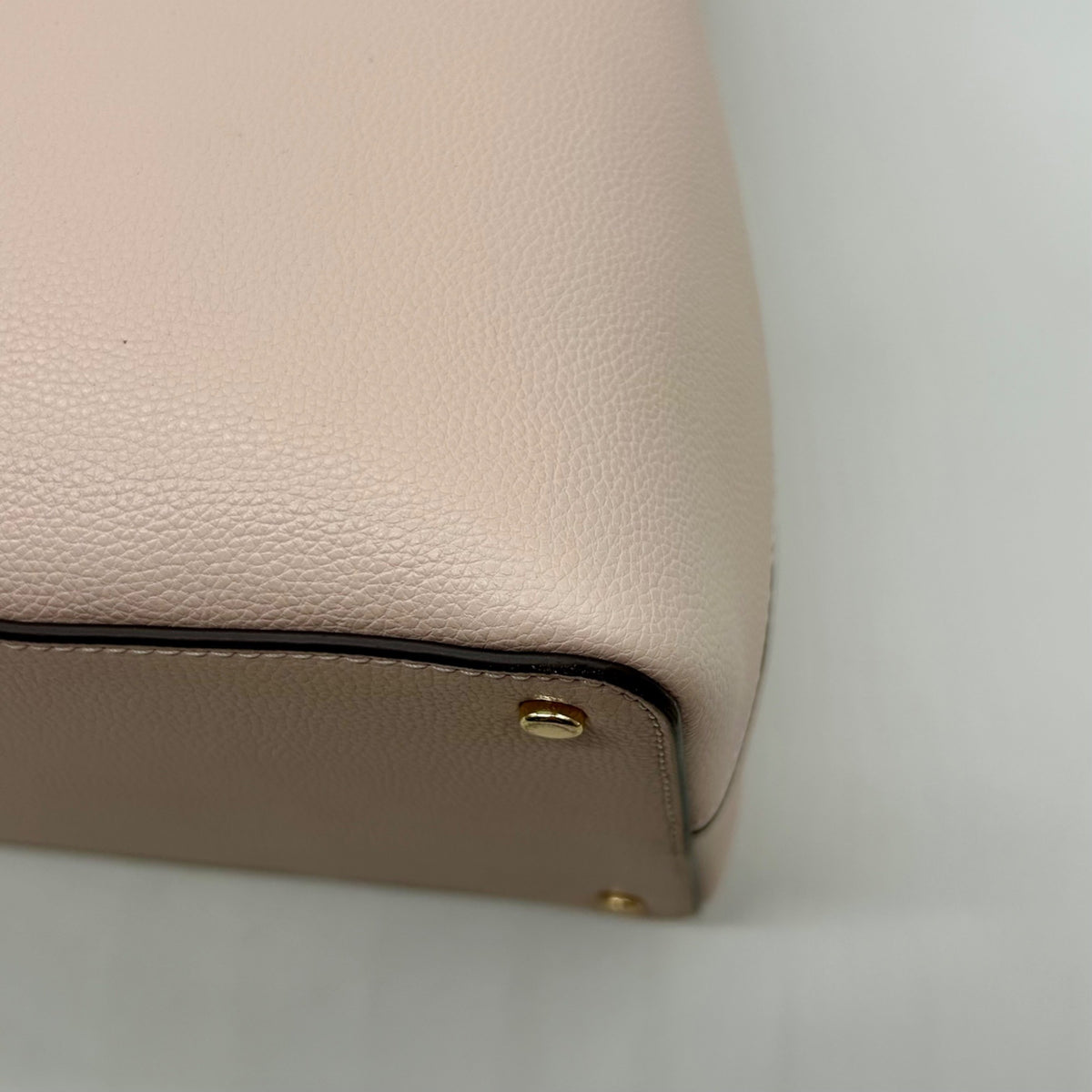 Kate Spade Light Pink Pebbled Leather Computer Tote Bag
