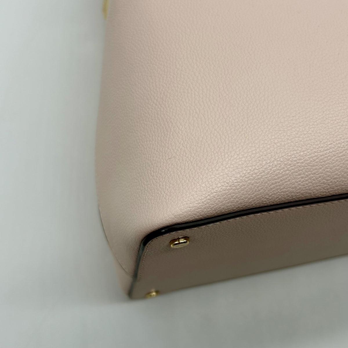 Kate Spade Light Pink Pebbled Leather Computer Tote Bag